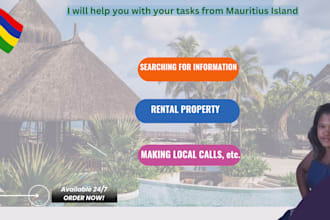 help you with your tasks from mauritius island