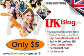 build UK guest post on high authority SEO dofollow backlink