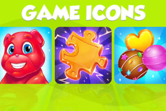 create eye catching game app icon