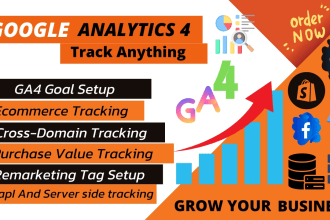 fix or setup google analytics 4 and  ga4 ecommerce tracking with tag manager