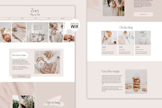 be your wix website developer redesign wix, business website, ecommerce editor x