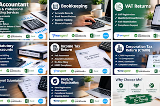 handle your UK vat, bookkeeping, and tax returns