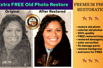 professionally restore old photos and colorize