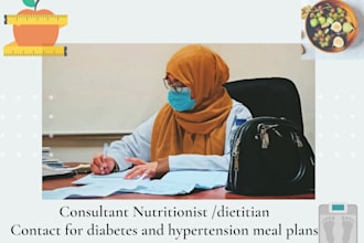 manage your diabetes and hypertension provide you diet plan