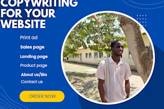 create captivating sales, print ad and website content copywriting