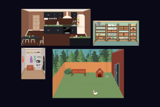 make a pixel background for your game or art project