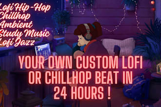 make your own custom lofi or chillhop beat in 24 hours