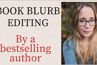 edit your book blurb