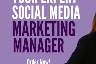be your social media manager