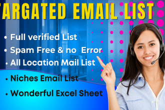 build niche targeted email list real audience active emails list building