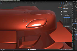 remodel your car model that has bad topology