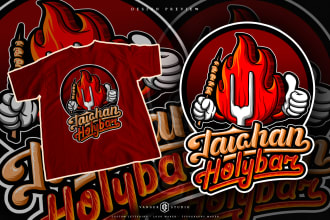 make custom typography t shirt design with illustration