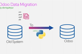 migrate your data to odoo