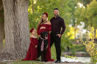 do newborn, maternity and family photo retouching