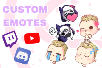 create custom twitch and discord emotes