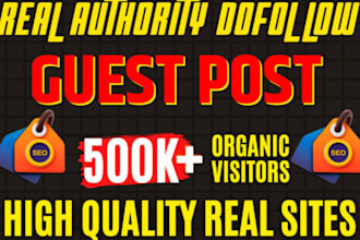 do high da health guest post with authority  backlinks