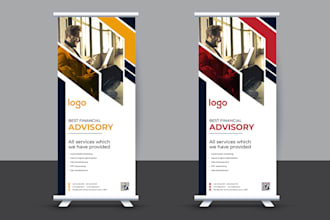 create business roll up banner design