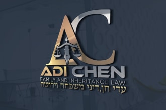 design professional logo for attorney, legal and law firm