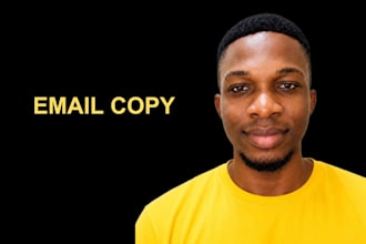 write your email marketing copywriting email campaign copy