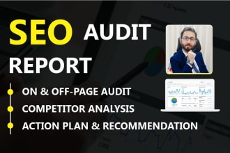 do website audit and make SEO audit report with action plan