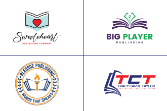 create a modern and meaningful book publisher logo design