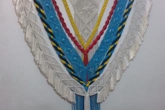 macramé logo design for you