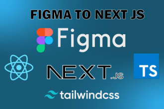 convert figma to react js, next js with tailwindcss