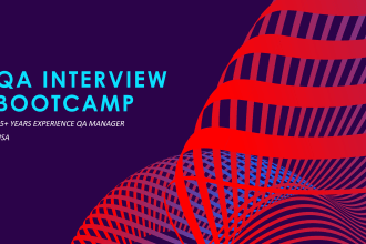 provide a QA interview bootcamp coaching