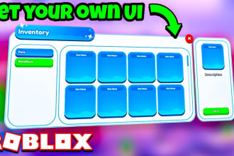 design a clean UI for your roblox game
