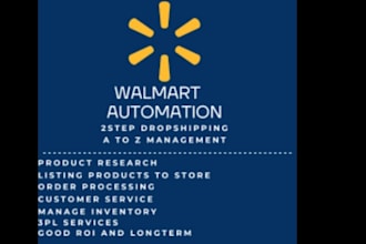 do walmart dropshipping automation services