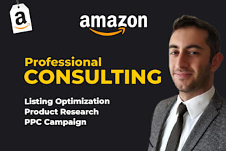 be your professional amazon fba consultant