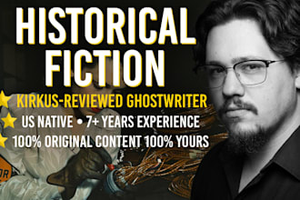 ghostwrite your historical fiction book