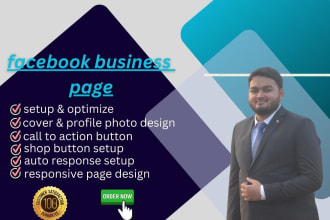 create and optimize facebook business page