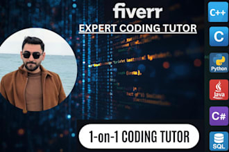 tutor java, python, cpp, r , c, c sharp and web programming teacher