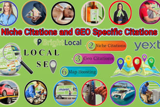create service area business citations and niche citations