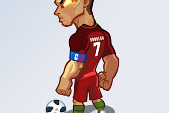do mascot design with art