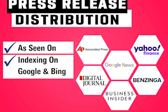 do online press release distribution, publish press release online