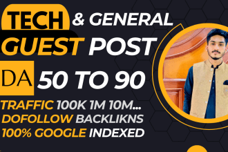 do guest posts, tech guest posts, high da guest post