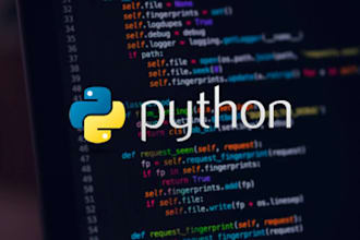 do any python programming assignment, bug fixing