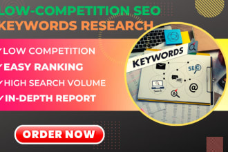 do low competition SEO keyword research for your website