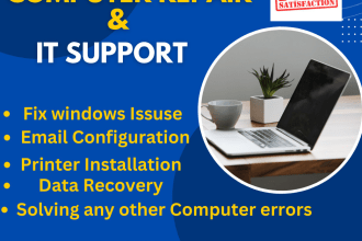 repair, fix your windows, laptop, computer and mac remotely