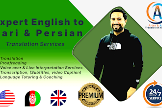 translate english to dari and vice versa