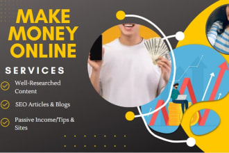 write engaging guidance articles on how to make money online