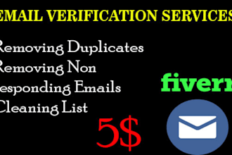 clear your email database by removing invalid and wrong emails