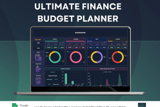 create ultimate budget planner in google sheets