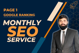 do complete monthly SEO service backlinks for google ranking