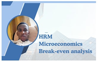 handle hrm, accounting, and microeconomics