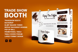 design trade show tent booth kiosk backdrop for your exhibition