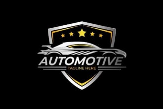 do auto detailing, automotive and car wash logo
