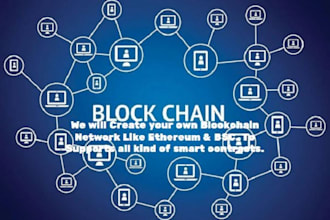 create layer 2 blockchain network like ethereum token with block explorer